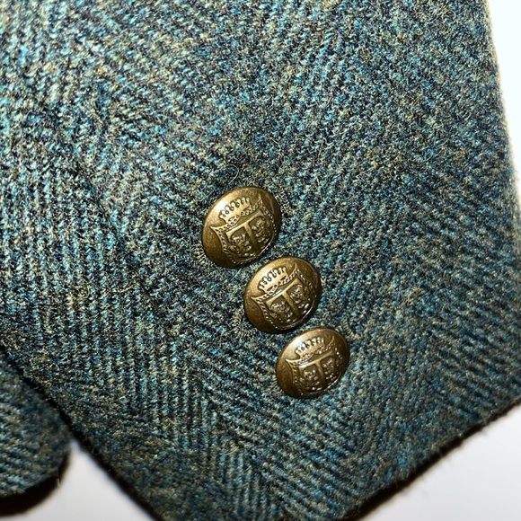 Talbots Petites Aberdeen Tweed Blazer 12P - Picture 6 of 8